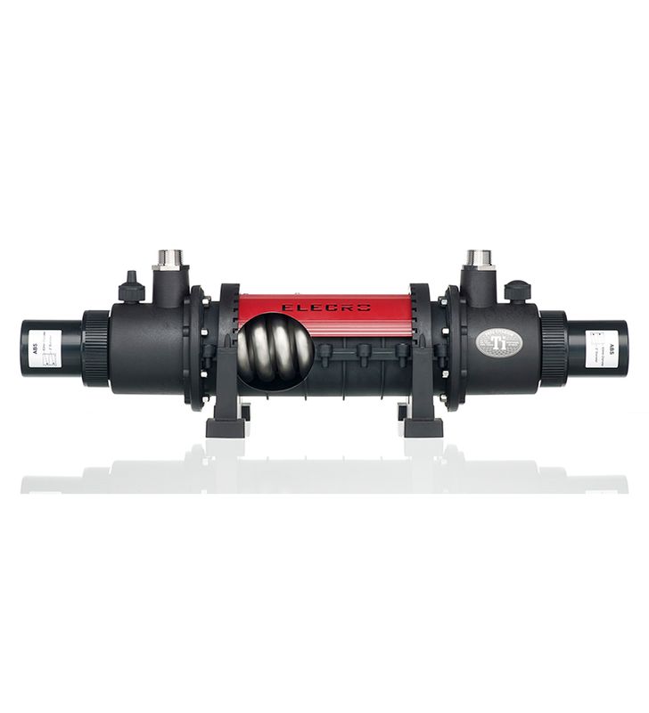 Varmeveksler Elecro Titan sst Spiral og Shell 36-95KW