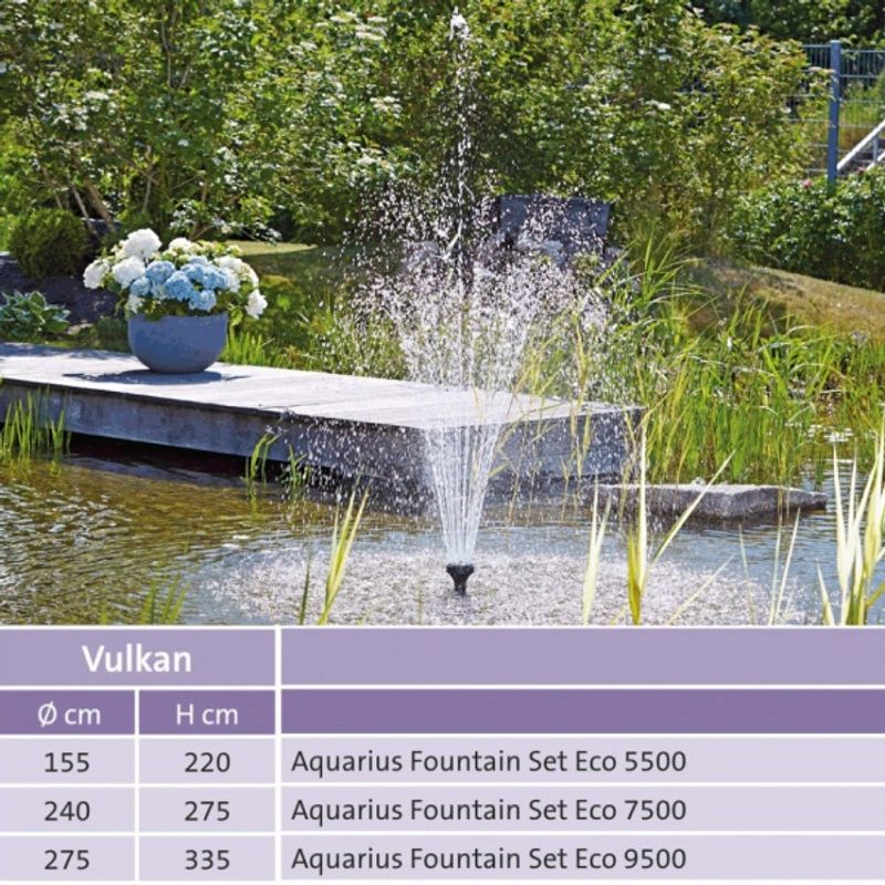 Oase Aquarius | Fontenesett eco 7500 (2 Dyser)