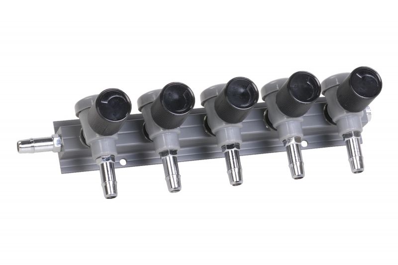 LUFT MANIFOLD FINJUSTERING 9MM 5-VEIS