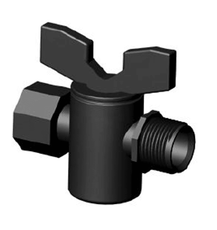 PP Sylinder Ventil Inv. Gjenger Utv. Gjenger | ½