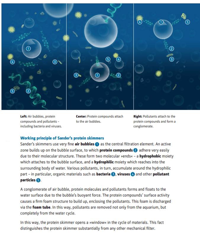 SANDER PROTEINSKIMMER 500