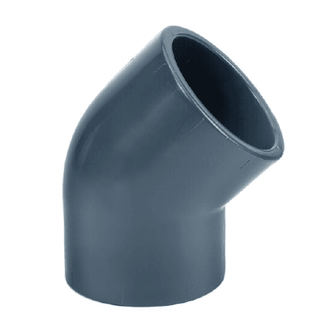 Hovedbillede PVC Albue | Ø50mm 45° PN16