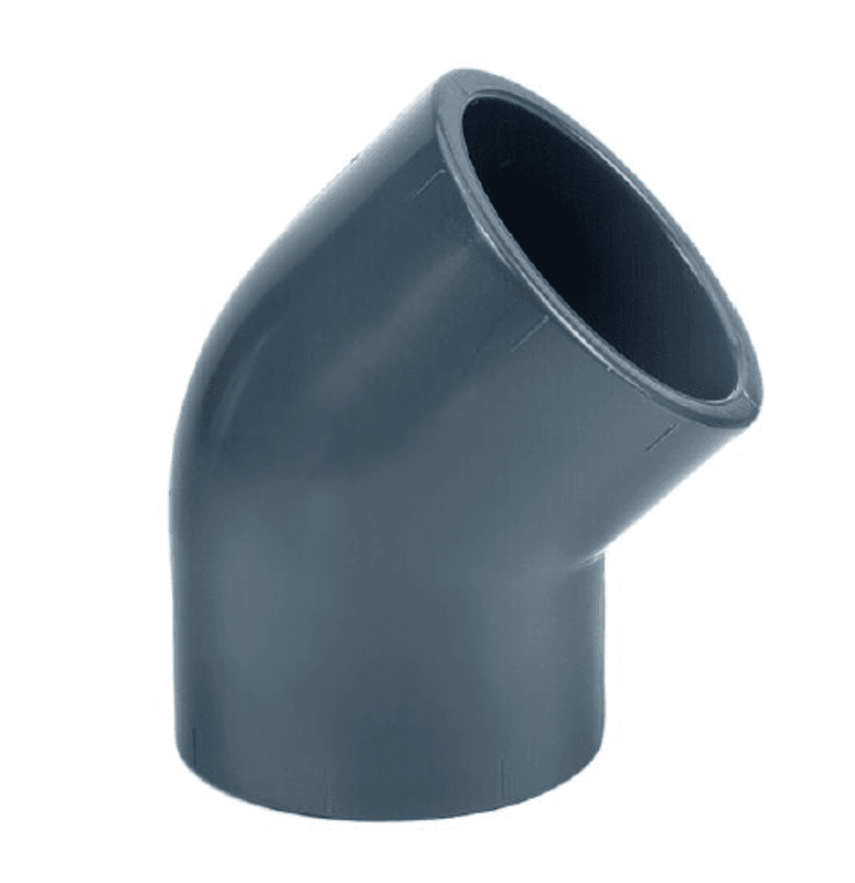 PVC Albue | Ø50mm 45° PN16