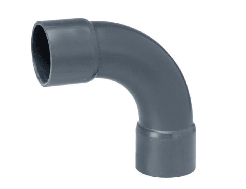 PVC Langbend | 90° Ø63mm PN10