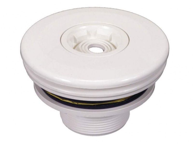 JUSTERBAR INNLØPSDYSE FOR BASSENGVEGG FOLIE