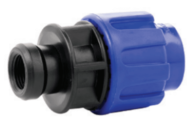 Hovedbillede PP Overgang-Adapter Inv.Gjenger | 20mm X 1/2”