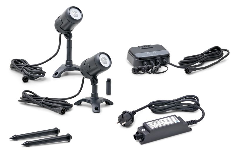 LunAqua Connect Starter sett m/kontroller  | Lys til Hage og Dam